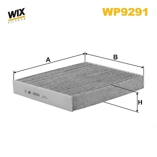 Фильтр салона WP9291 WIX