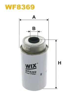 Топливный фильтр WF8369 WIX