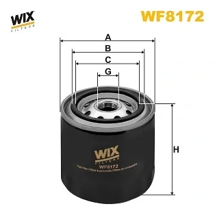 Топливный фильтр WF8172 WIX