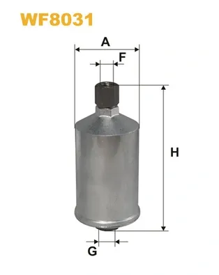Топливный фильтр WF8031 WIX