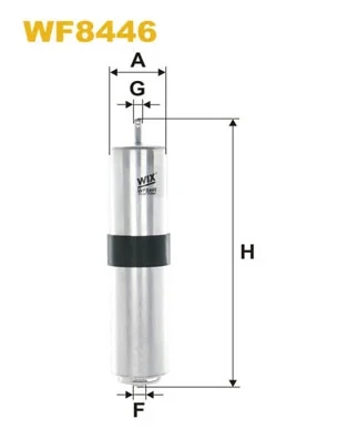Топливный фильтр WF8446 WIX