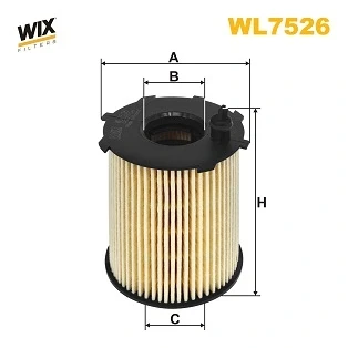 Масляный фильтр WL7526 WIX