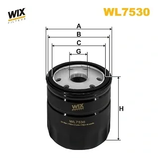 Масляный фильтр WL7530 WIX