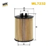 Фильтр масляный WL7232 WIX