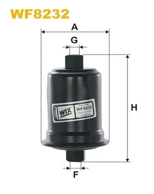 Топливный фильтр WF8232 WIX
