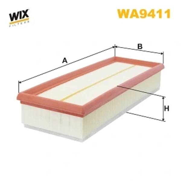 Воздушный фильтр WA9411 WIX