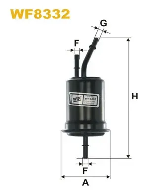 Топливный фильтр WF8332 WIX