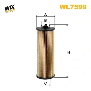 Масляный фильтр WL7599 WIX