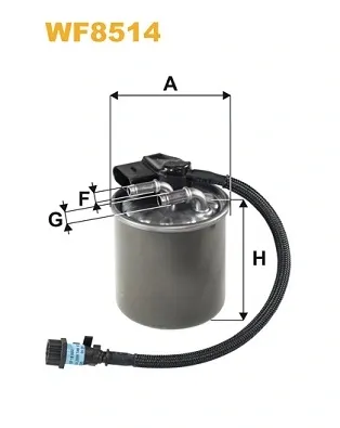 Топливный фильтр WF8514 WIX