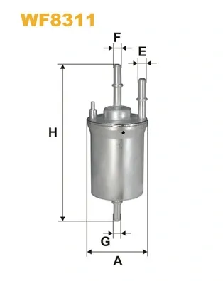 Топливный фильтр WF8311 WIX