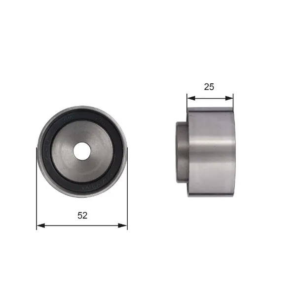 Ролик ремня ГРМ, паразитный Киа Рио I