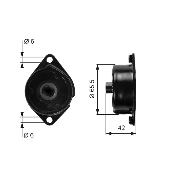 Натяжитель приводного ремня T39090 Gates