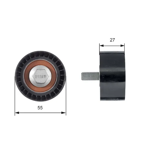 Ролик ремня ГРМ, паразитный Ваз ПРИОРА 