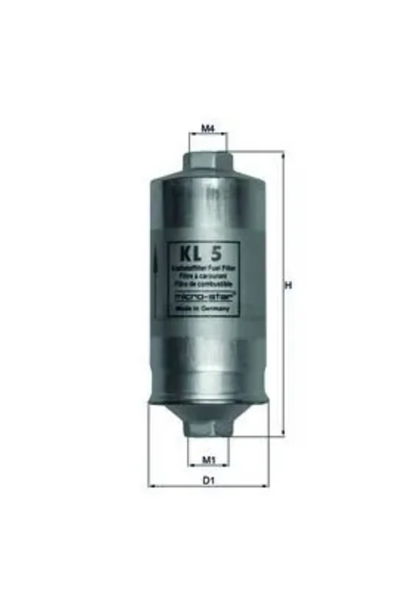 Топливный фильтр KL5 Mahle Original