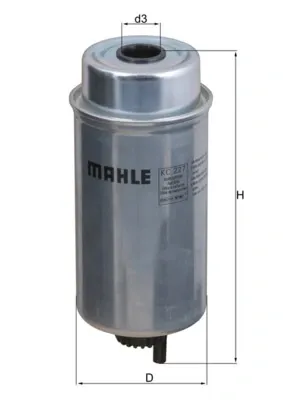 Топливный фильтр KC227 Mahle Original