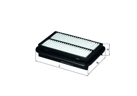 Воздушный фильтр LX2863 Mahle Original