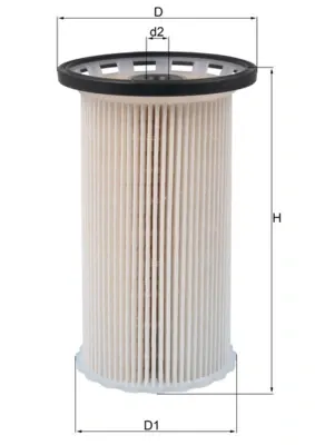 Топливный фильтр KX386 Mahle Original