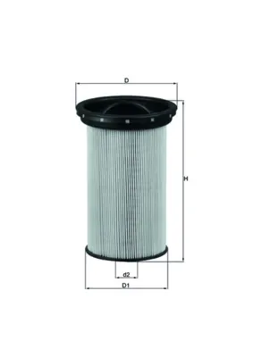 Топливный фильтр KX69 Mahle Original