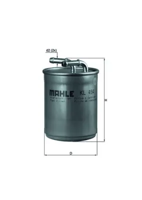 Топливный фильтр KL494 Mahle Original