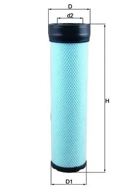 Воздушный фильтр LXS256 Mahle Original