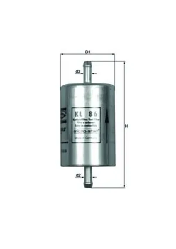 Топливный фильтр KL86 Mahle Original