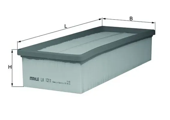 Воздушный фильтр LX1211 Mahle Original