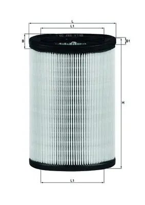 Воздушный фильтр LX597 Mahle Original