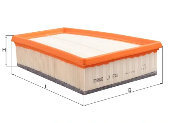 Воздушный фильтр LX1748 Mahle Original