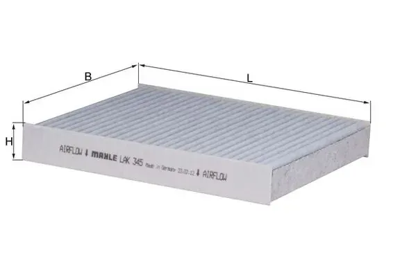 Фильтр салона LAK345 Mahle Original