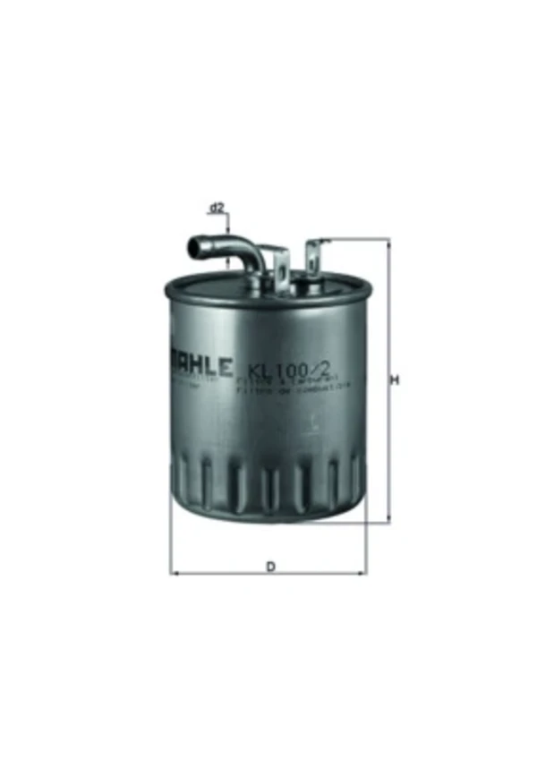 Фильтр топливный MAHLE KL1002