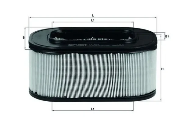 Воздушный фильтр LX558 Mahle Original