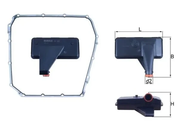 Фильтр АКПП HX185D Mahle Original