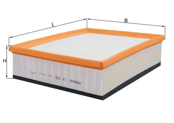 Воздушный фильтр LX538 Mahle Original