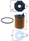 Масляный фильтр OX1712D Mahle Original
