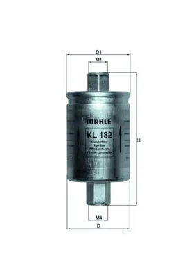 Топливный фильтр KL182 Mahle Original
