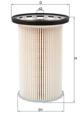 Фильтр топливный MAHLE KX342