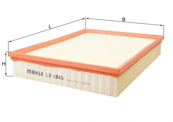 Воздушный фильтр LX1845 Mahle Original