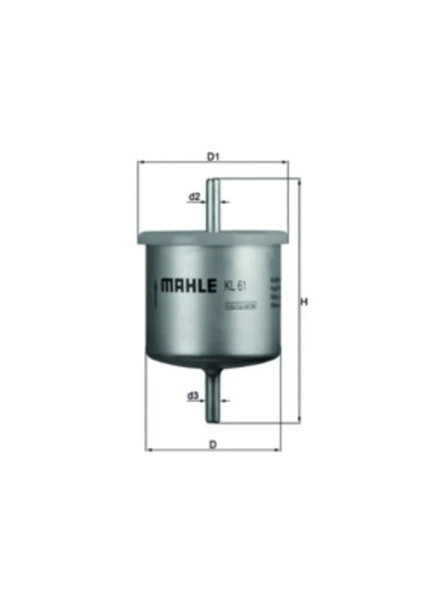 Топливный фильтр KL61 Mahle Original