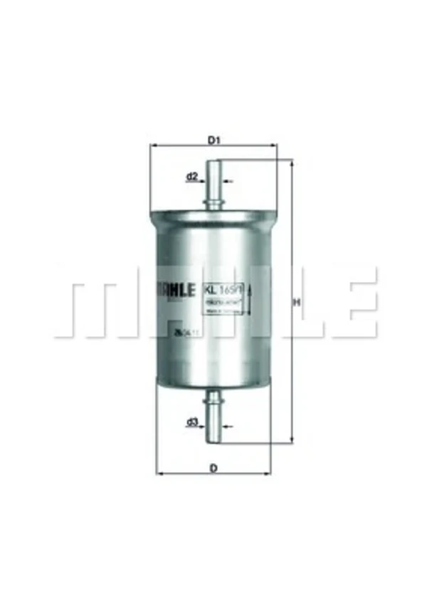 Топливный фильтр KL1651 Mahle Original