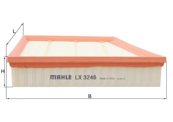 Воздушный фильтр LX3246 Mahle Original