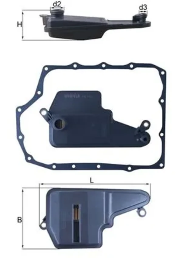 Фильтр АКПП HX193D Mahle Original