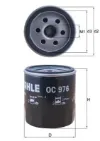 Масляный фильтр OC976 Mahle Original