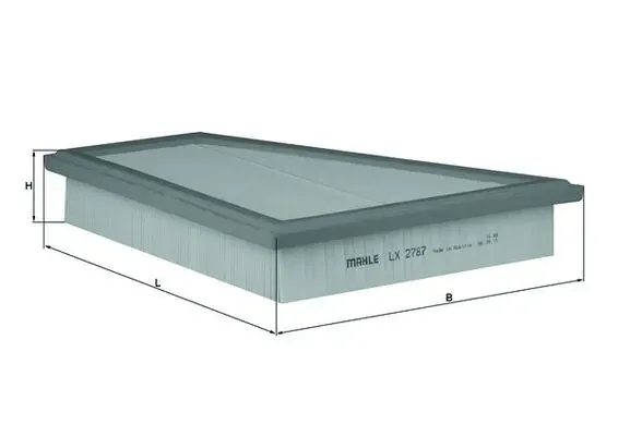 Воздушный фильтр LX2787 Mahle Original
