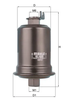 Топливный фильтр KL435 Mahle Original