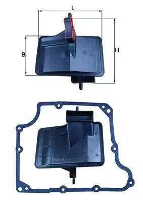 Фильтр АКПП HX166D Mahle Original