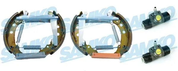 Задние барабанные колодки KEG122 Samko