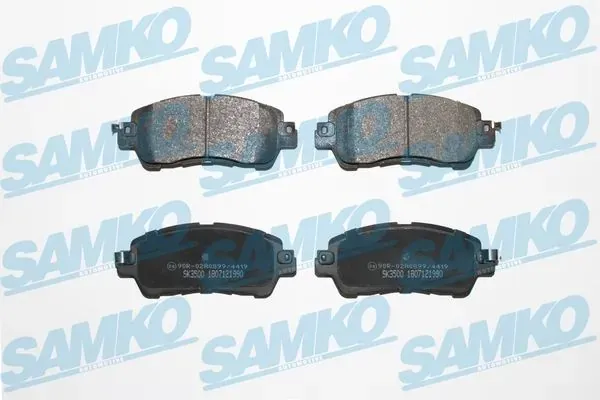 Передние тормозные колодки 5SP1990 Samko