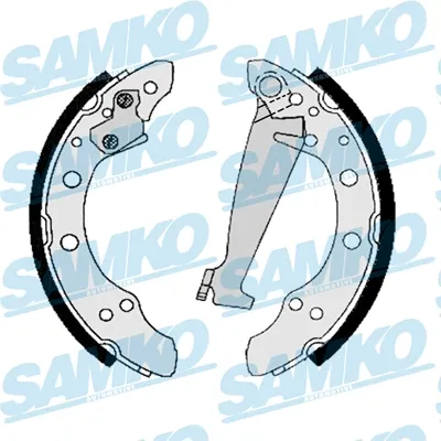 Задние барабанные колодки 86830 Samko