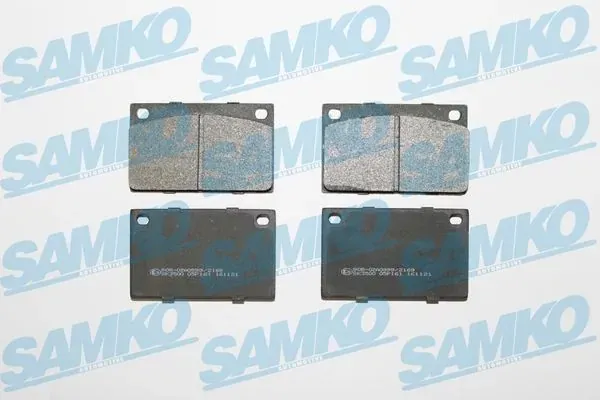 Передние тормозные колодки 5SP161 Samko
