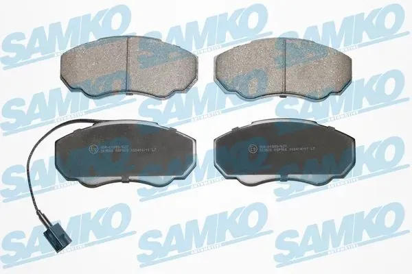 Передние тормозные колодки 5SP966 Samko